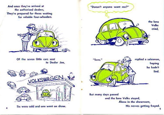 Illustration for article titled VW's Only Officially-Approved Christmas Story Has A Jolly Green Beetle